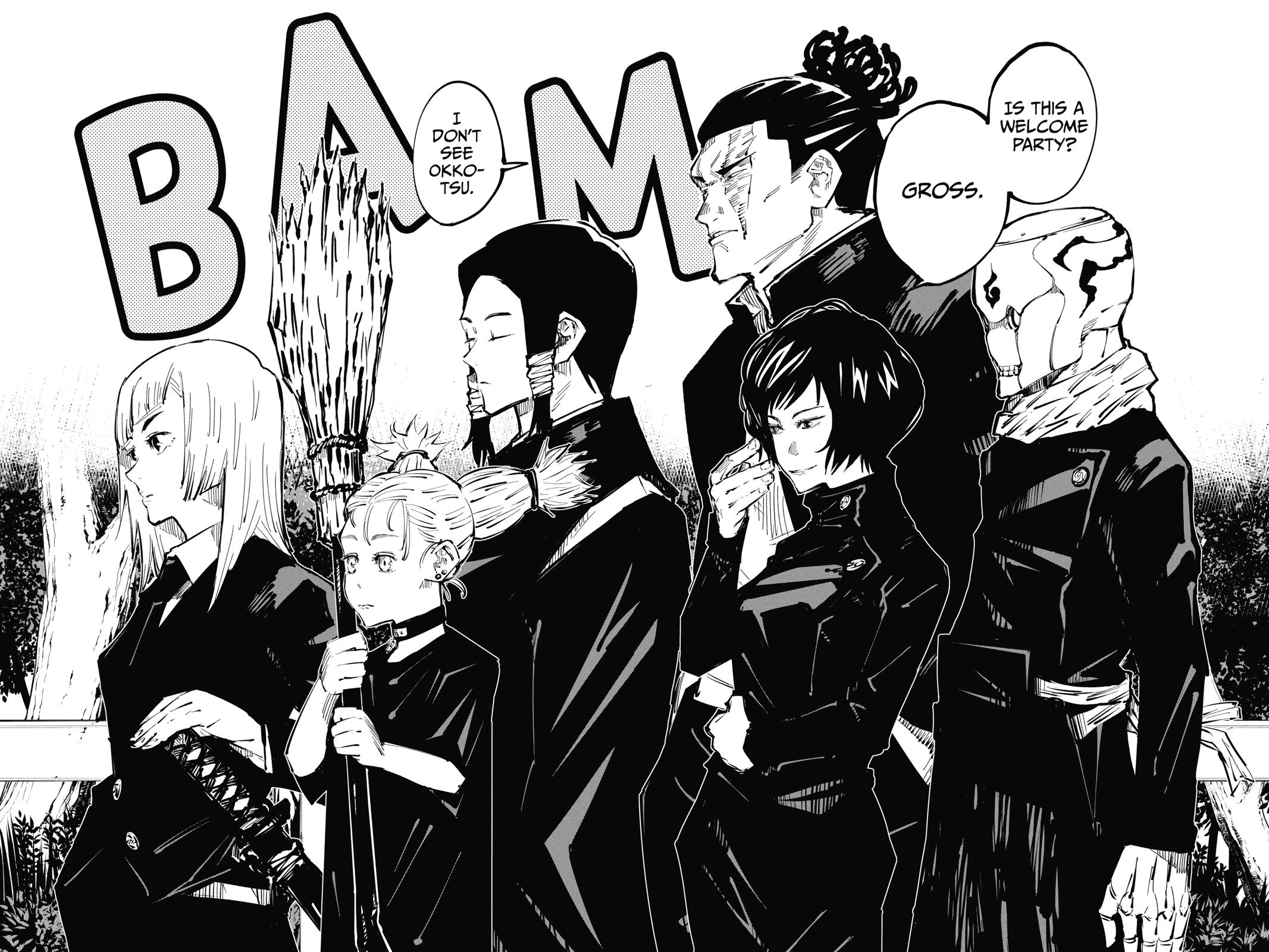 Jujutsu Kaisen Manga Chapter 32 page 12 - Introspection scene