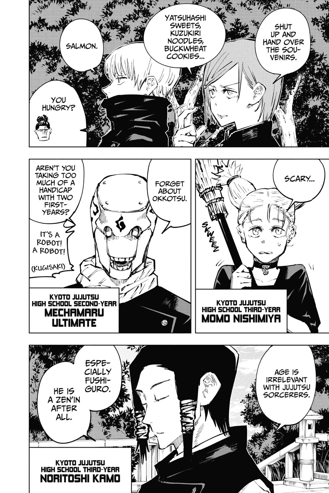 Jujutsu Kaisen Manga Chapter 32 page 13 - Introspection scene