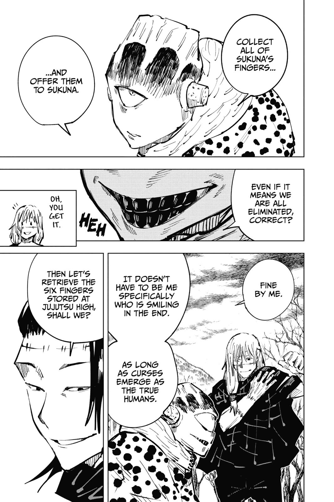 Jujutsu Kaisen Manga Chapter 32 page 5 - Introspection scene