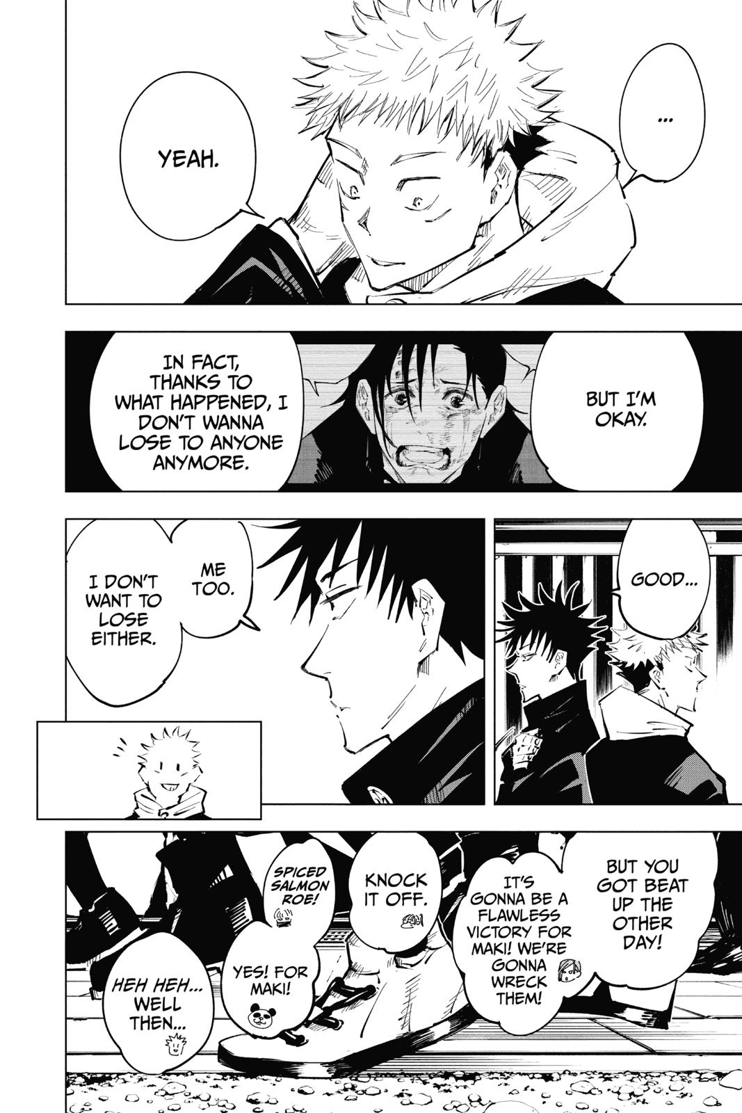 Jujutsu Kaisen Manga Chapter 33 page 17 - Kyoto Sister School Goodwill Event - Team Battle, Part 0 scene