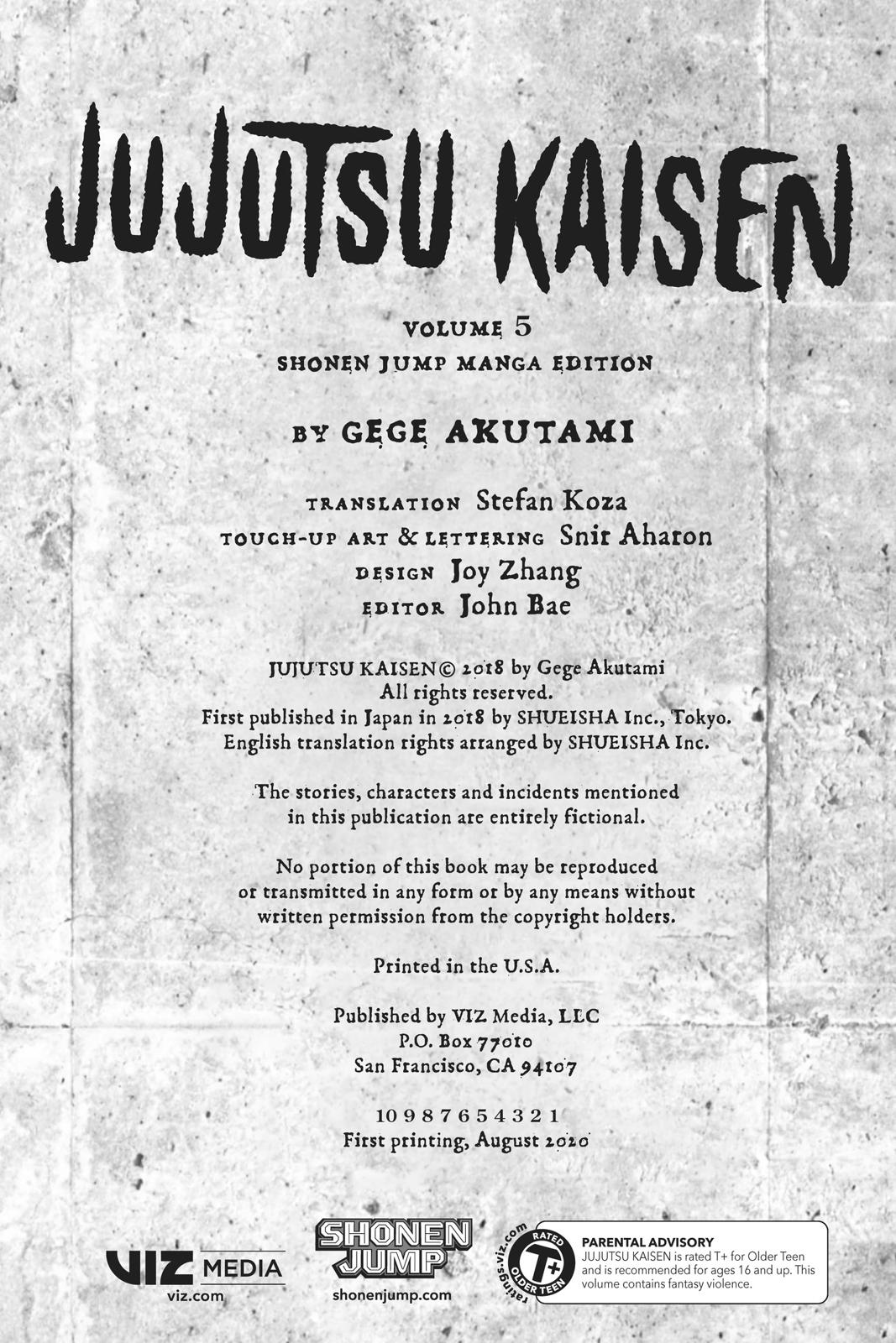 Jujutsu Kaisen Manga Chapter 35 page 3 - Kyoto Sister School Goodwill Event - Team Battle, Part 2 scene