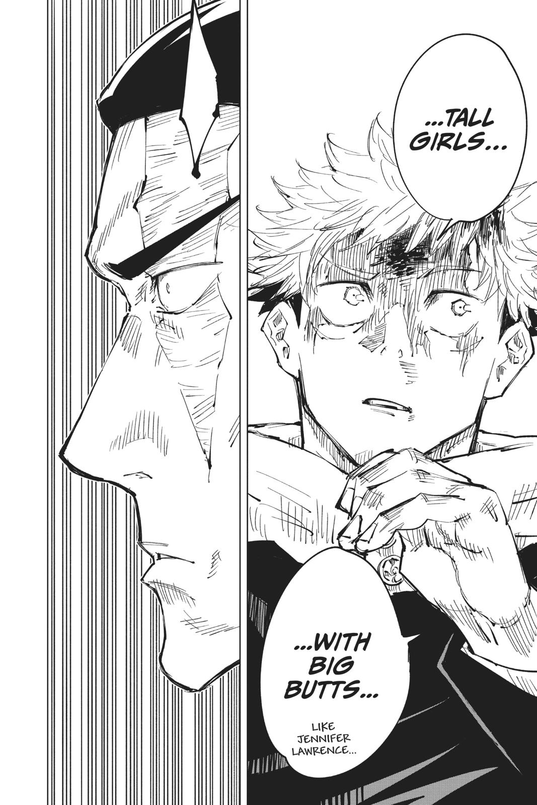 Jujutsu Kaisen Manga Chapter 35 page 8 - Kyoto Sister School Goodwill Event - Team Battle, Part 2 scene