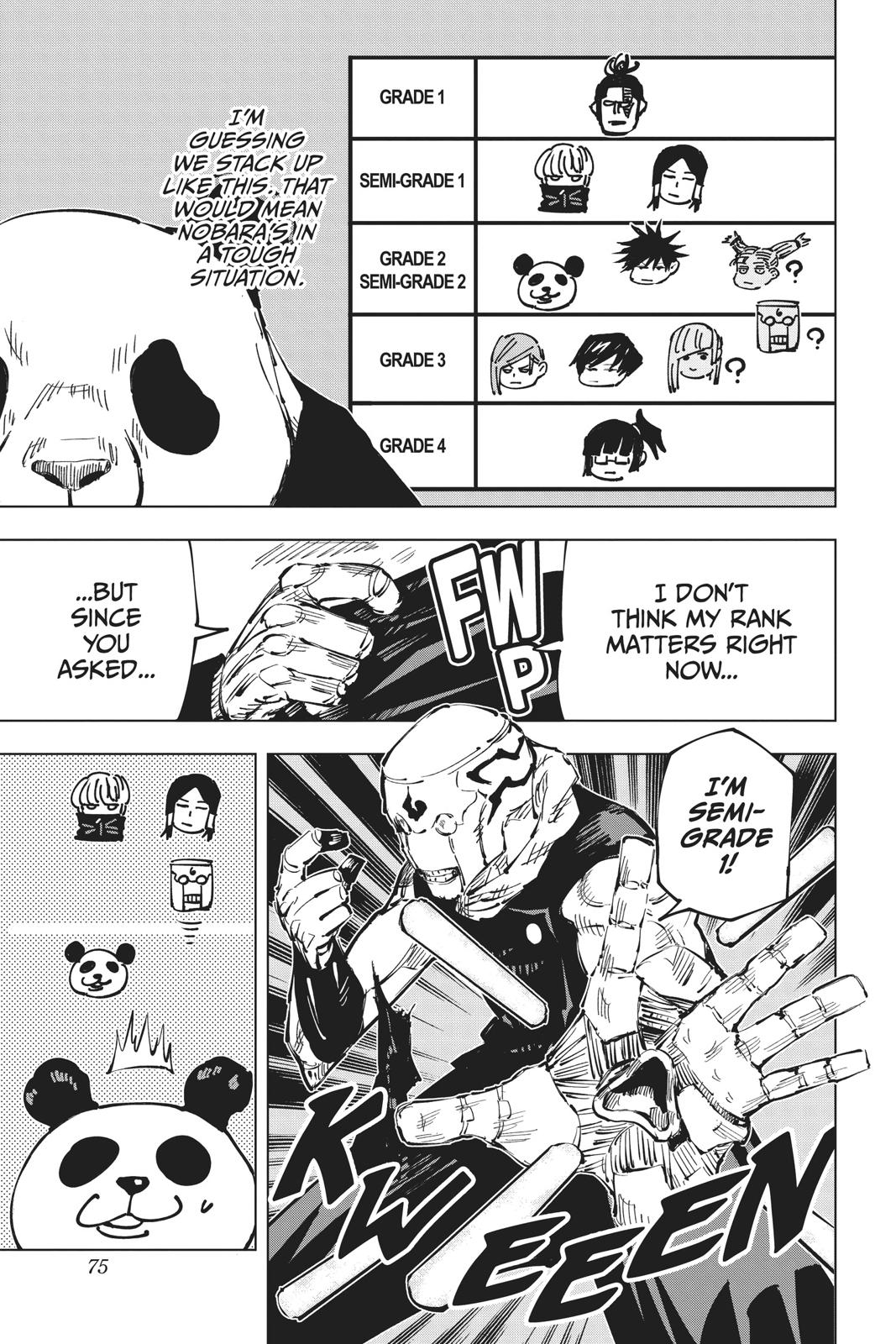 Jujutsu Kaisen Manga Chapter 38 page 7 - Kyoto Sister School Goodwill Event - Team Battle, Part 5 scene