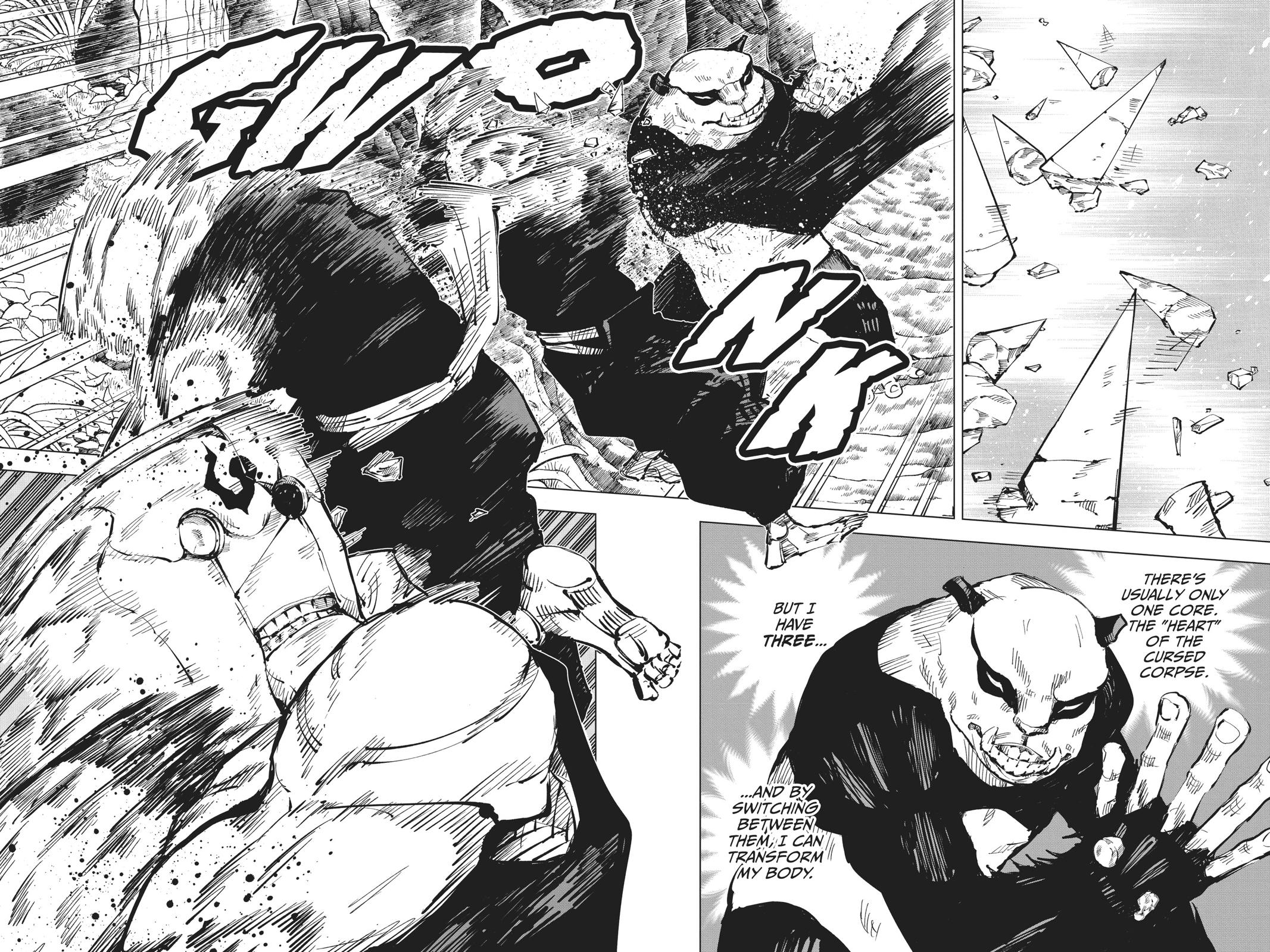 Jujutsu Kaisen Manga Chapter 39 page 4 - Kyoto Sister School Goodwill Event - Team Battle, Part 6 scene