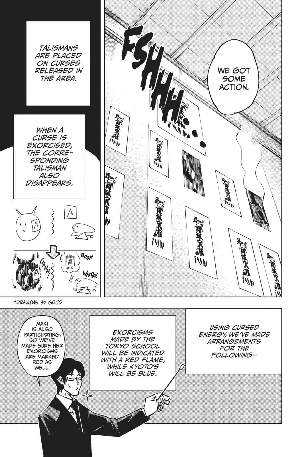 Jujutsu Kaisen Manga Chapter 40 page 13 - Kyoto Sister SchoolGoodwill Event - Team Battle, Part 7 scene