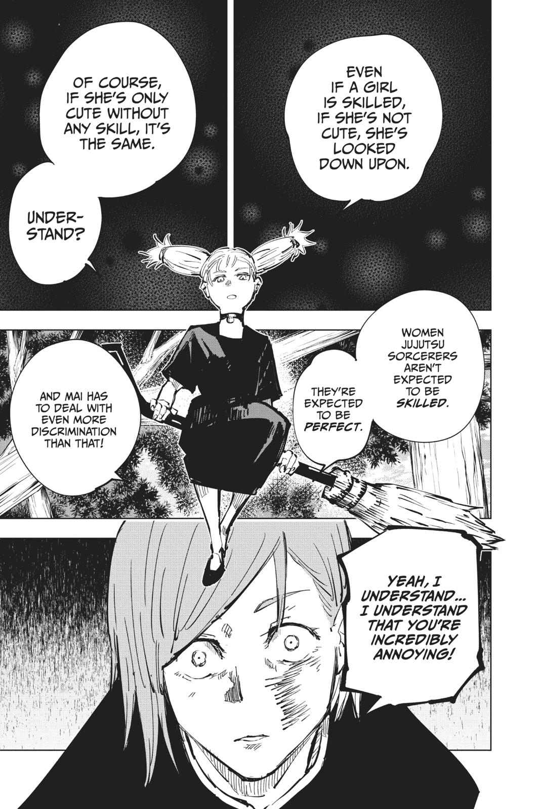 Jujutsu Kaisen Manga Chapter 40 page 19 - Kyoto Sister SchoolGoodwill Event - Team Battle, Part 7 scene