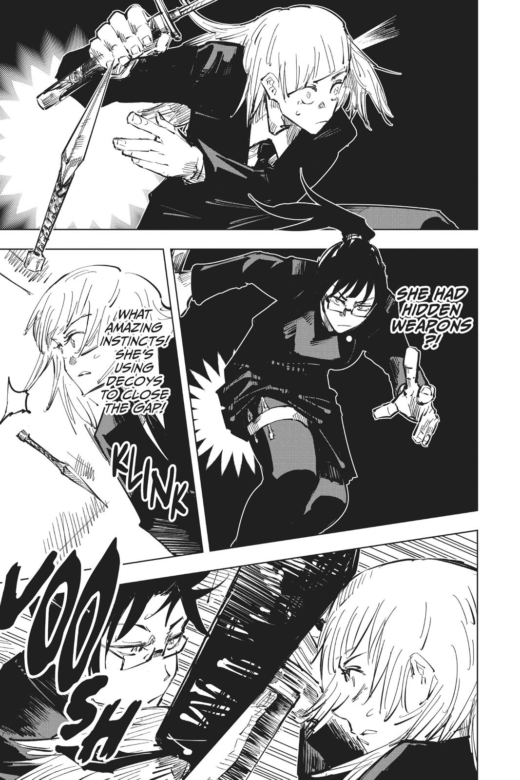 Jujutsu Kaisen Manga Chapter 40 page 7 - Kyoto Sister SchoolGoodwill Event - Team Battle, Part 7 scene