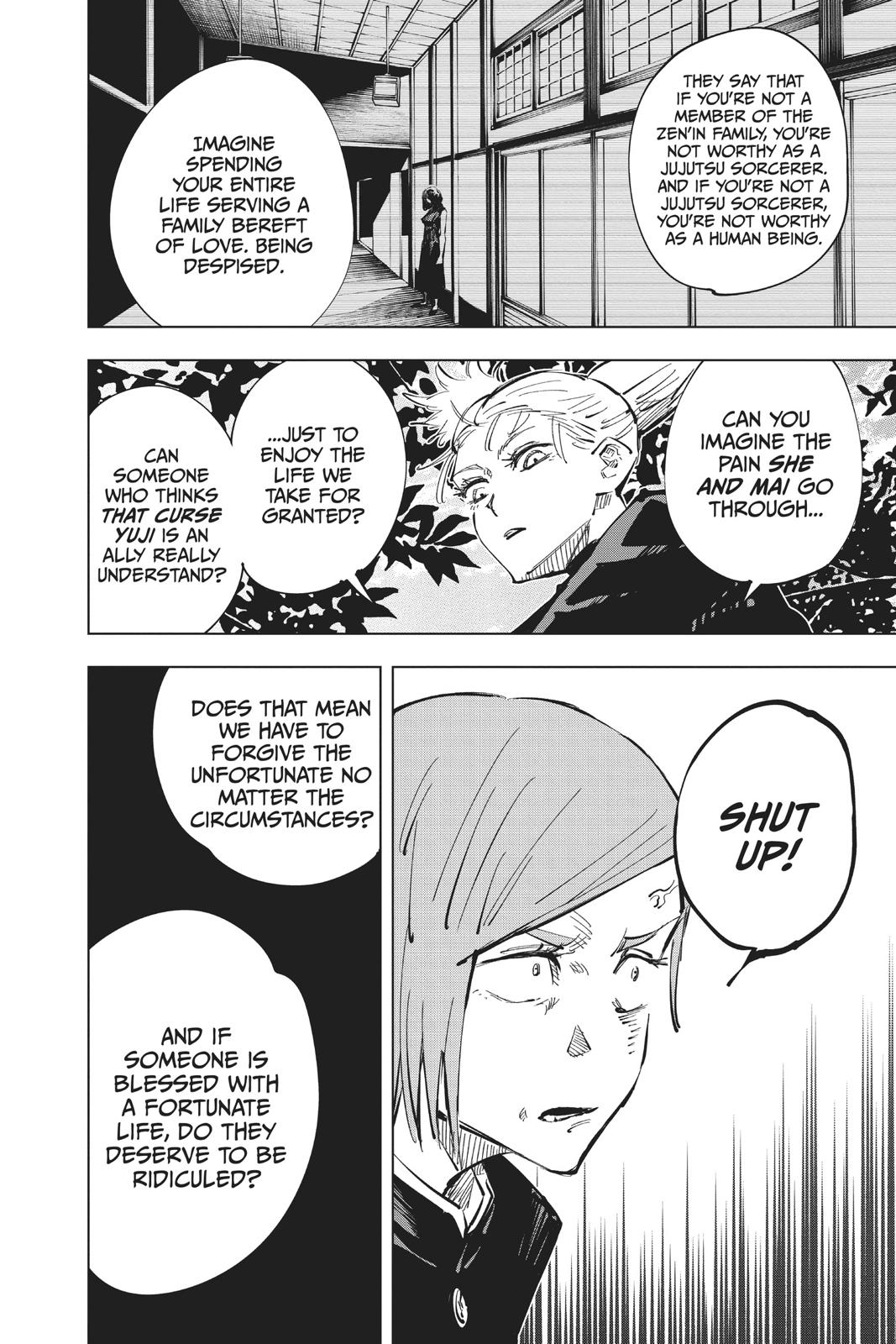 Jujutsu Kaisen Manga Chapter 41 page 6 - Kyoto Sister School Goodwill Event - Team Battle, Part 8 scene