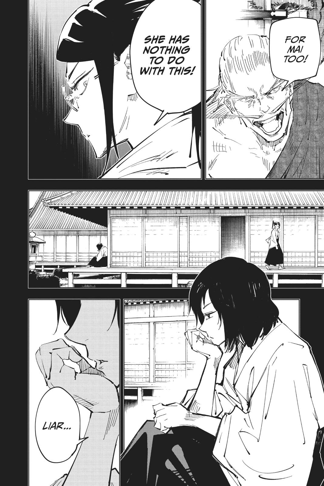 Jujutsu Kaisen Manga Chapter 42 page 10 - Kyoto Sister School Goodwill Event - Team Battle, Part 9 scene