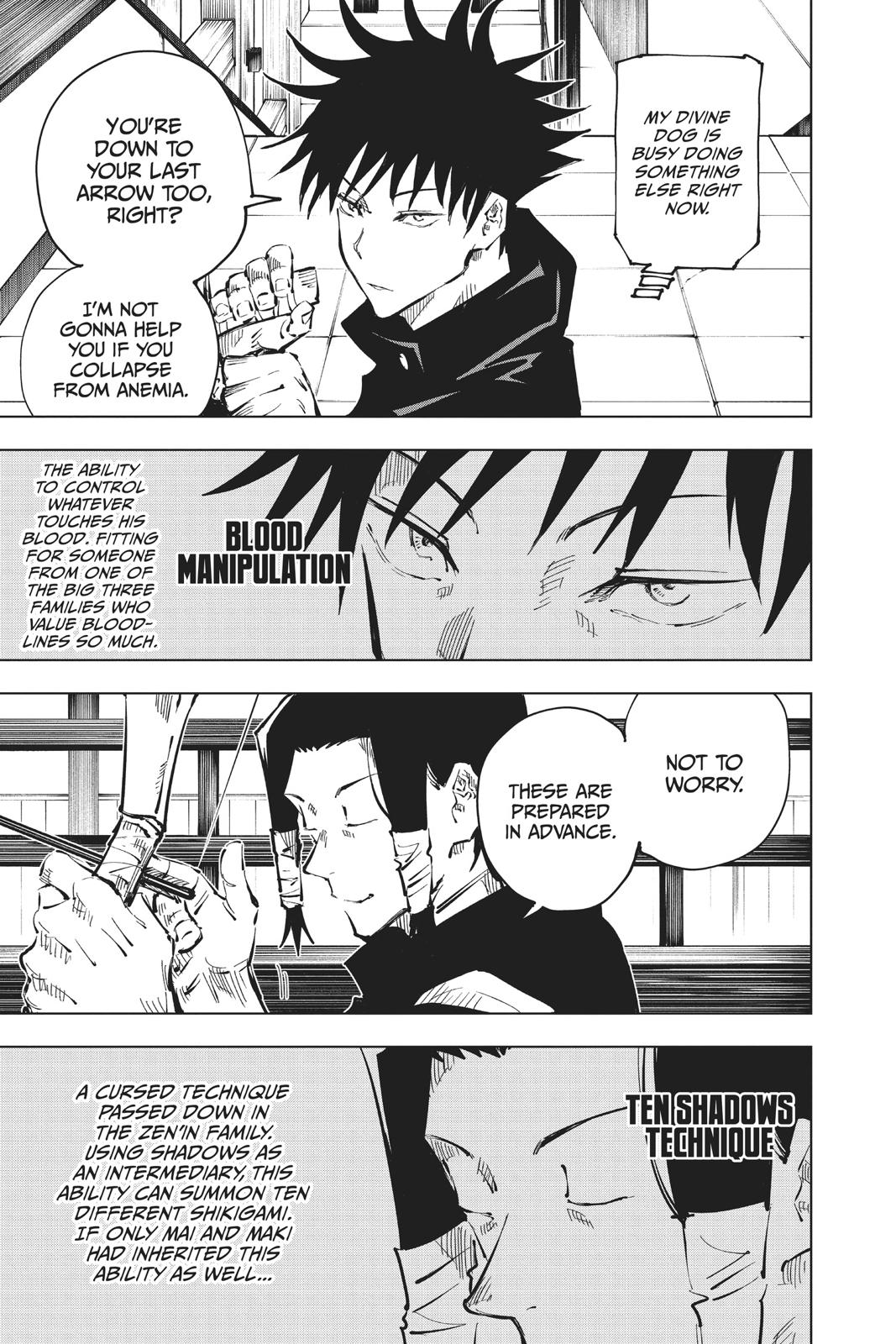 Jujutsu Kaisen Manga Chapter 43 page 5 - Kyoto Sister School Goodwill Event - Team Battle, Part 10 scene