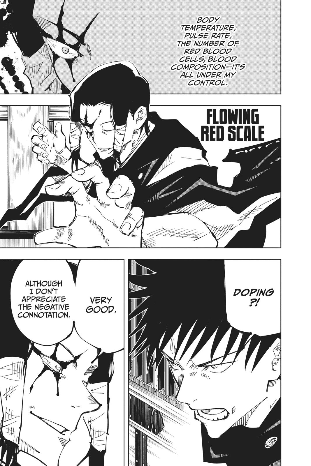 Jujutsu Kaisen Manga Chapter 43 page 9 - Kyoto Sister School Goodwill Event - Team Battle, Part 10 scene