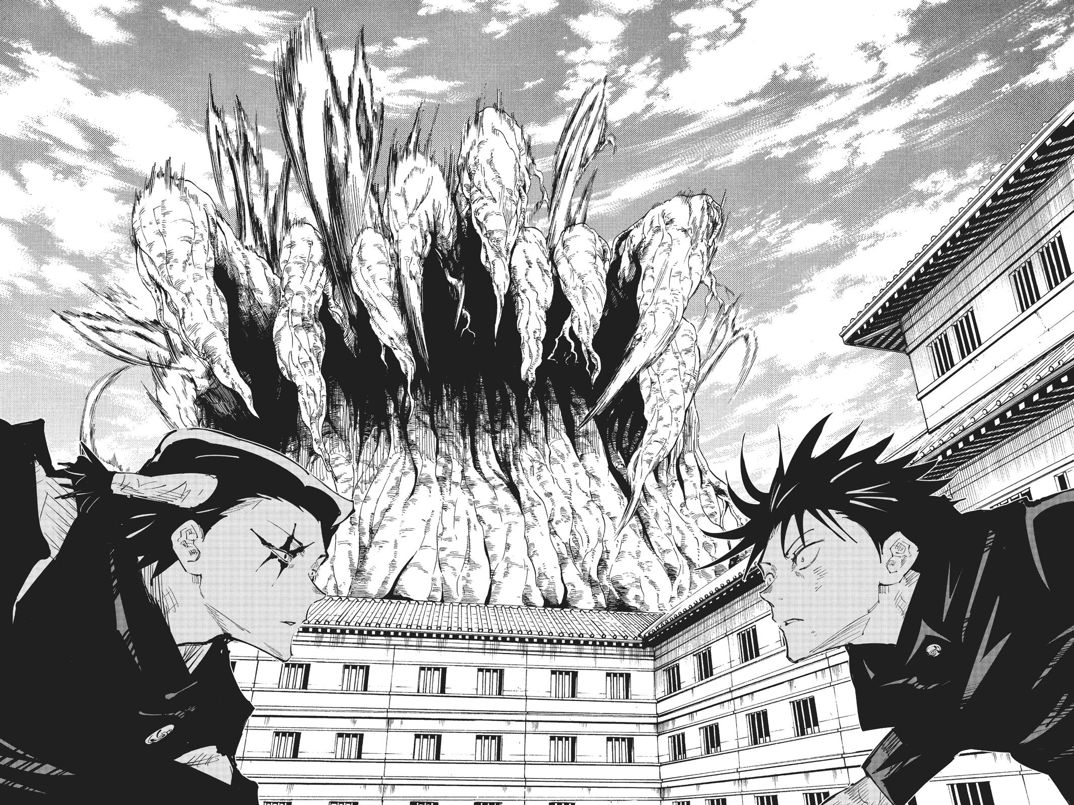 Jujutsu Kaisen Manga Chapter 44 page 20 - Kyoto Sister School Goodwill Event - Team Battle, Part 11 scene