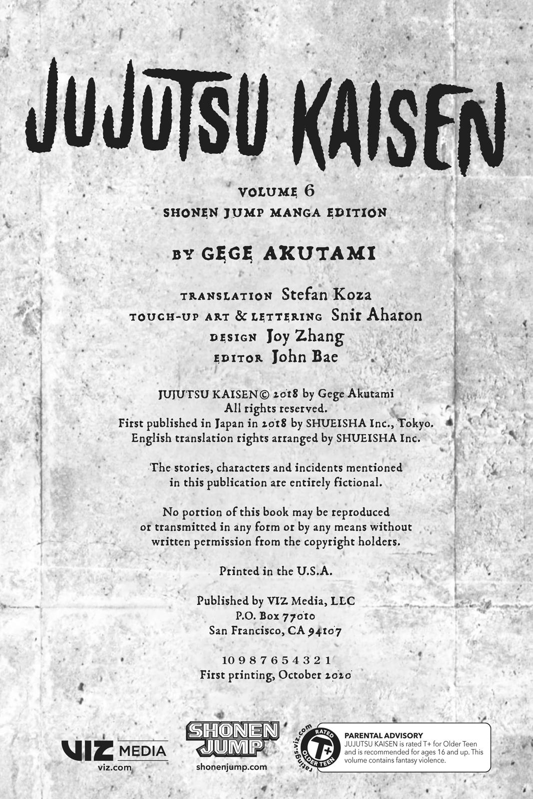 Jujutsu Kaisen Manga Chapter 44 page 3 - Kyoto Sister School Goodwill Event - Team Battle, Part 11 scene