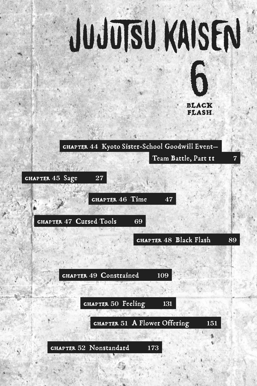 Jujutsu Kaisen Manga Chapter 44 page 6 - Kyoto Sister School Goodwill Event - Team Battle, Part 11 scene