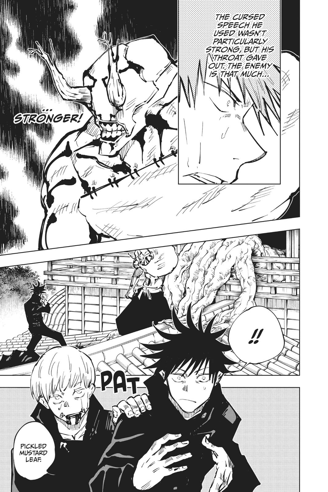 Jujutsu Kaisen Manga Chapter 46 page 15 - Time scene