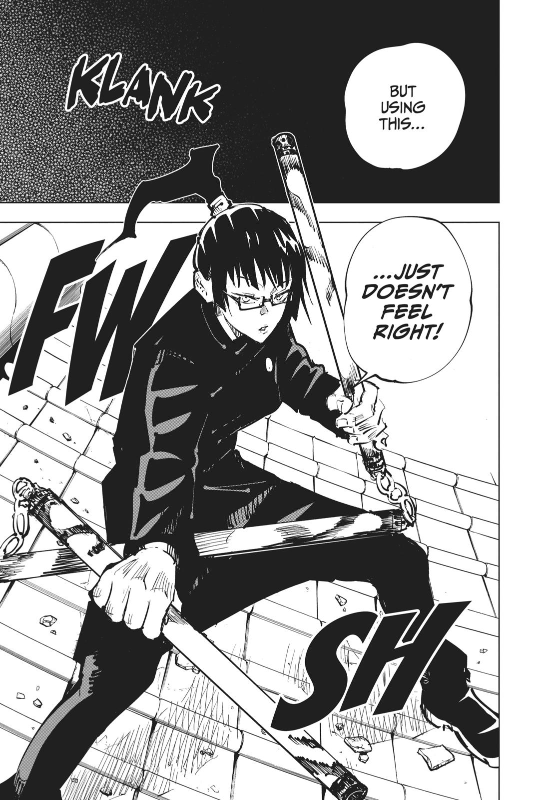 Jujutsu Kaisen Manga Chapter 46 page 21 - Time scene