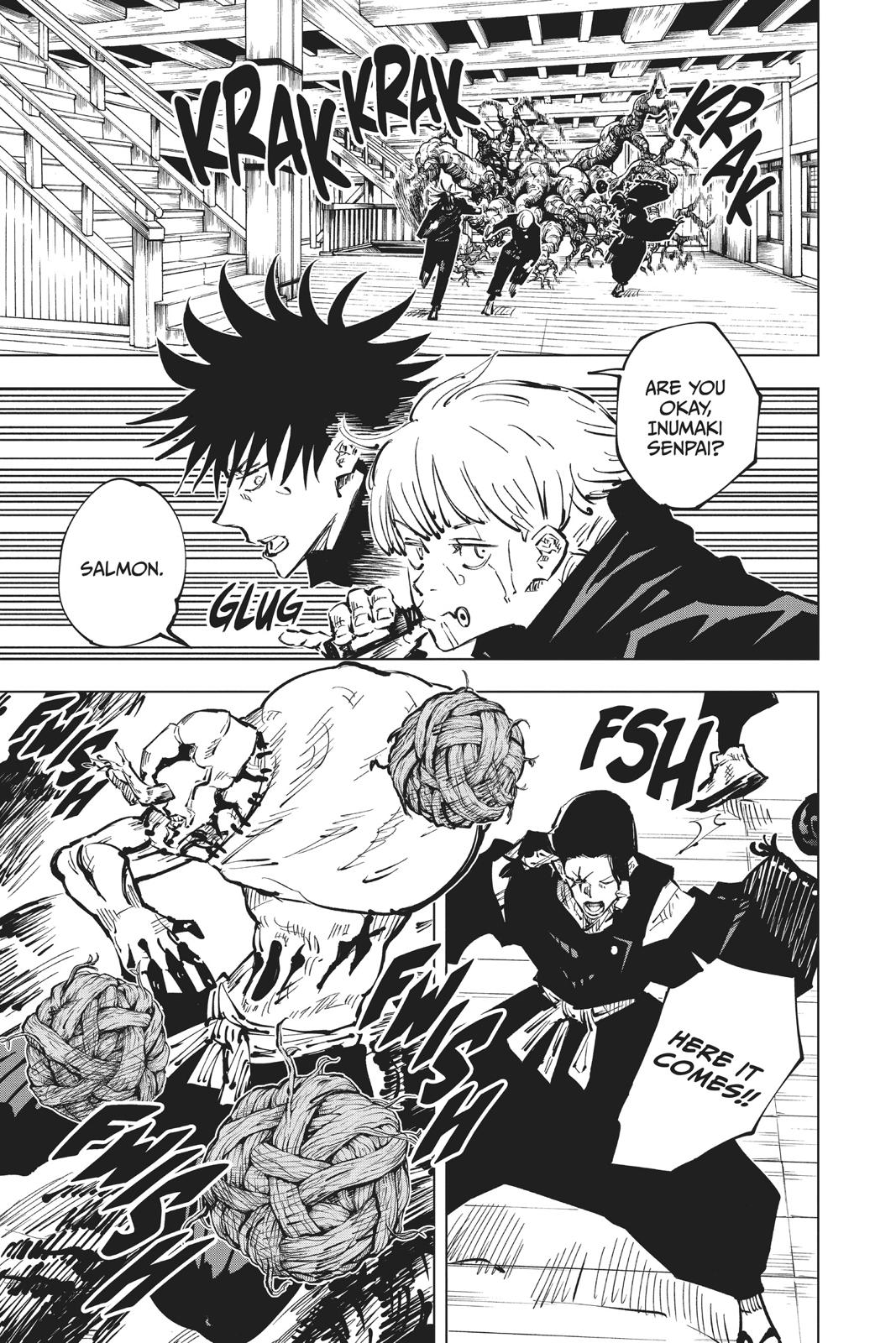 Jujutsu Kaisen Manga Chapter 46 page 5 - Time scene