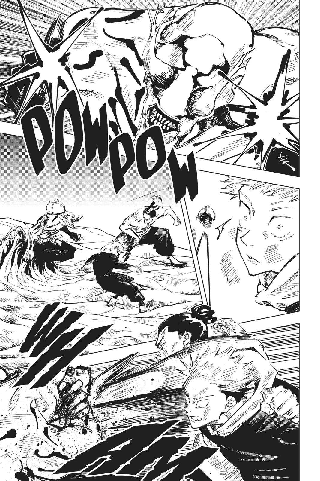 Jujutsu Kaisen Manga Chapter 49 page 11 - Constrained scene