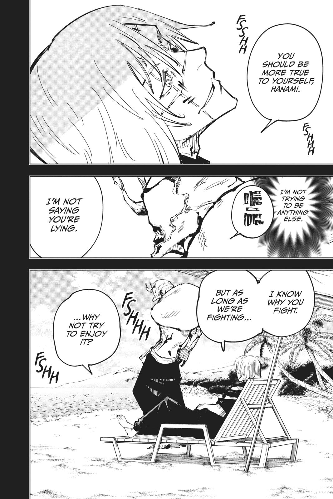 Jujutsu Kaisen Manga Chapter 49 page 16 - Constrained scene
