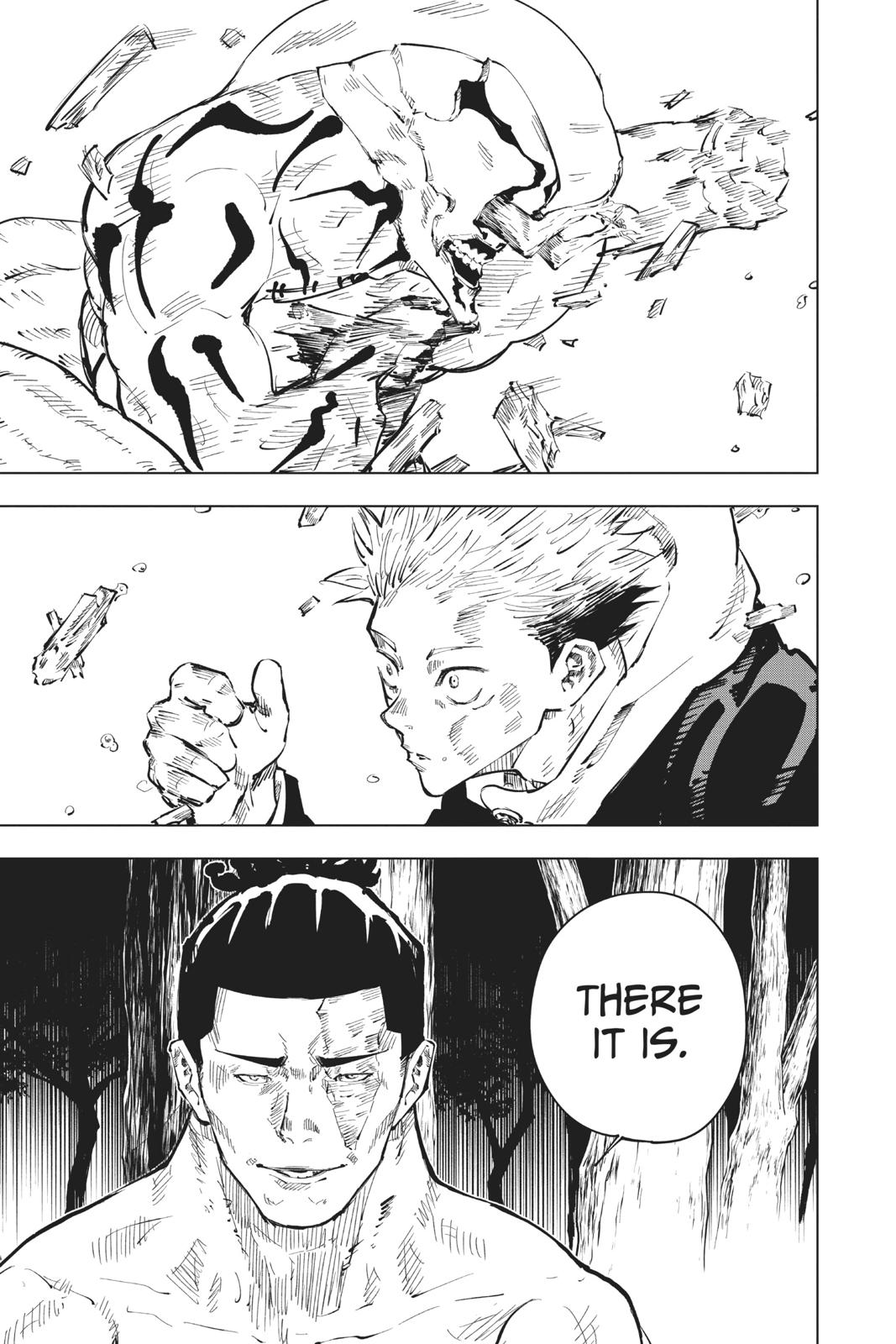 Jujutsu Kaisen Manga Chapter 49 page 3 - Constrained scene