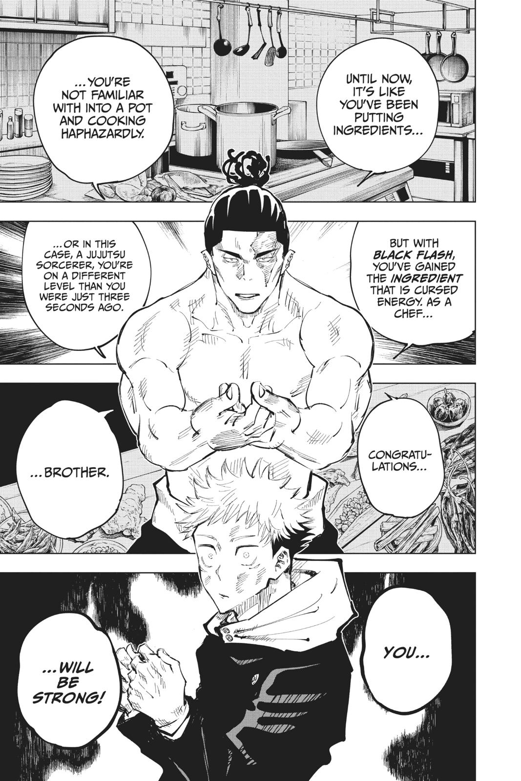 Jujutsu Kaisen Manga Chapter 49 page 5 - Constrained scene