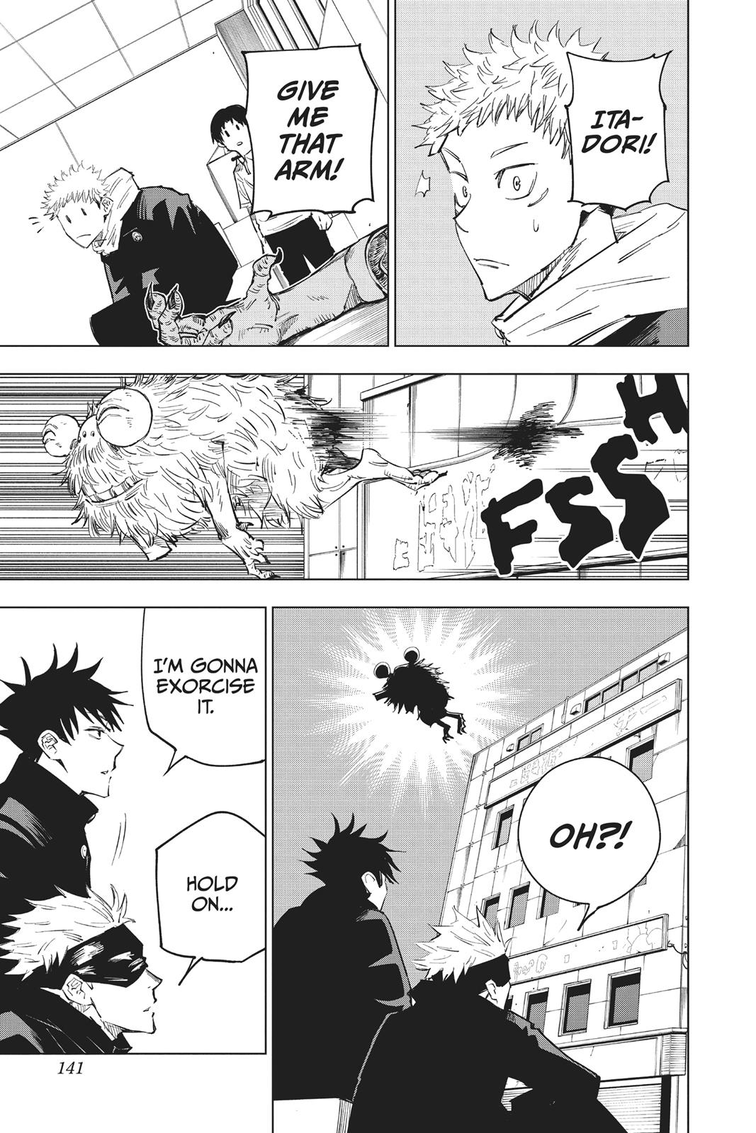 Jujutsu Kaisen Manga Chapter 5 page 11 - Start scene
