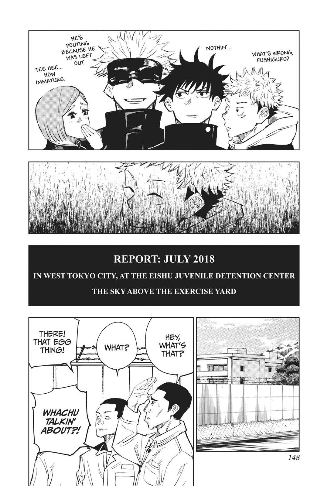 Jujutsu Kaisen Manga Chapter 5 page 18 - Start scene