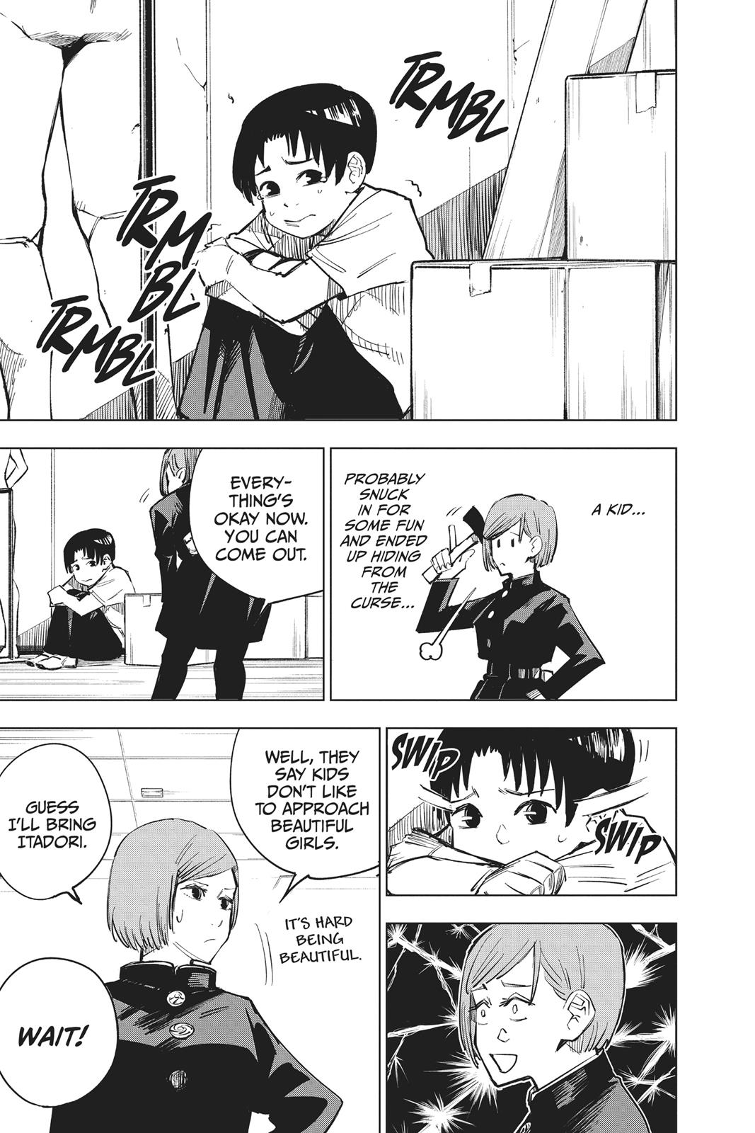 Jujutsu Kaisen Manga Chapter 5 page 3 - Start scene
