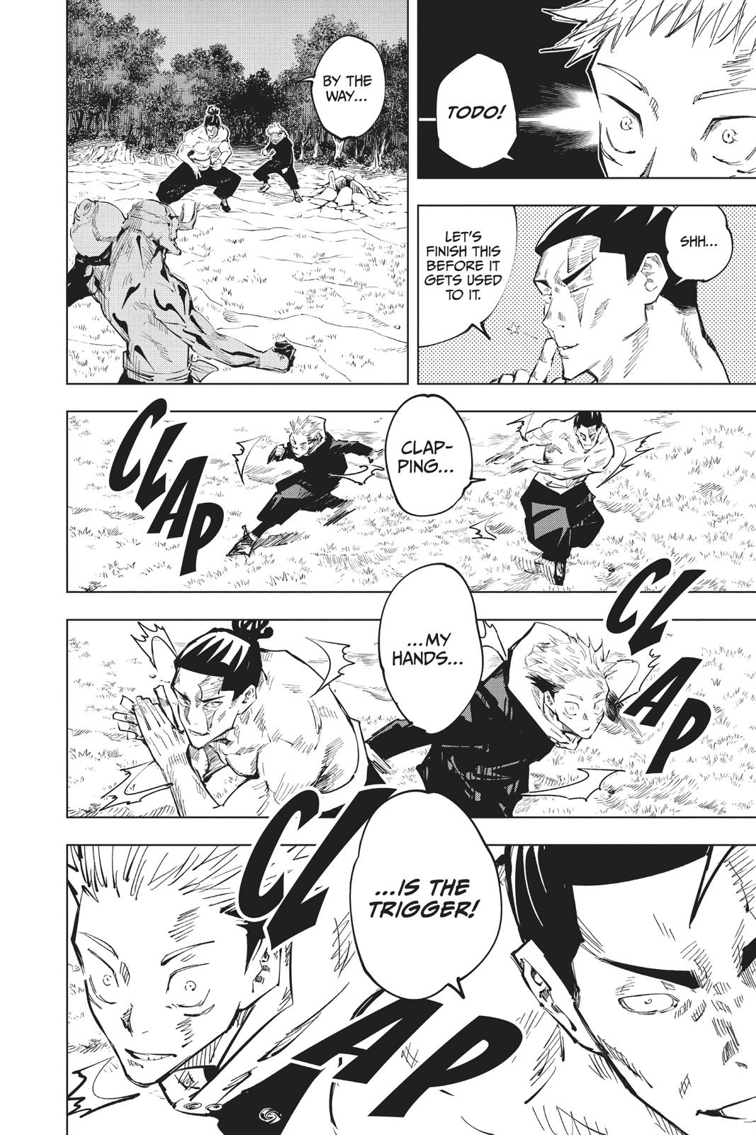 Jujutsu Kaisen Manga Chapter 50 page 10 - Feeling scene