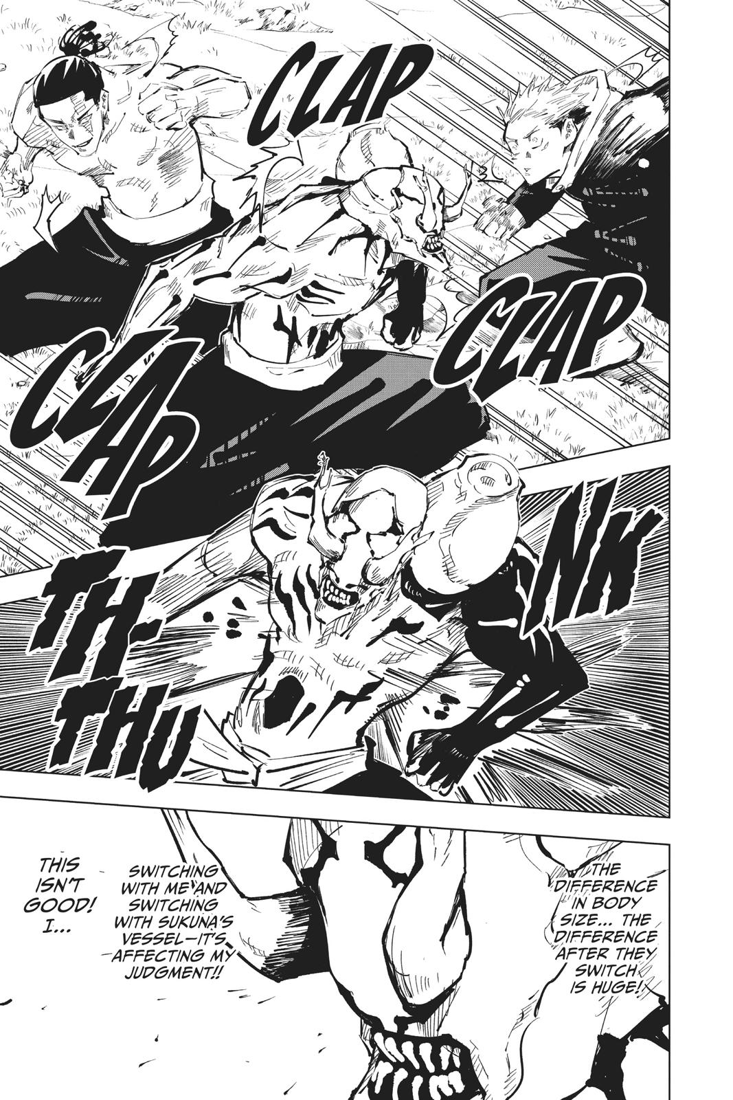 Jujutsu Kaisen Manga Chapter 50 page 11 - Feeling scene