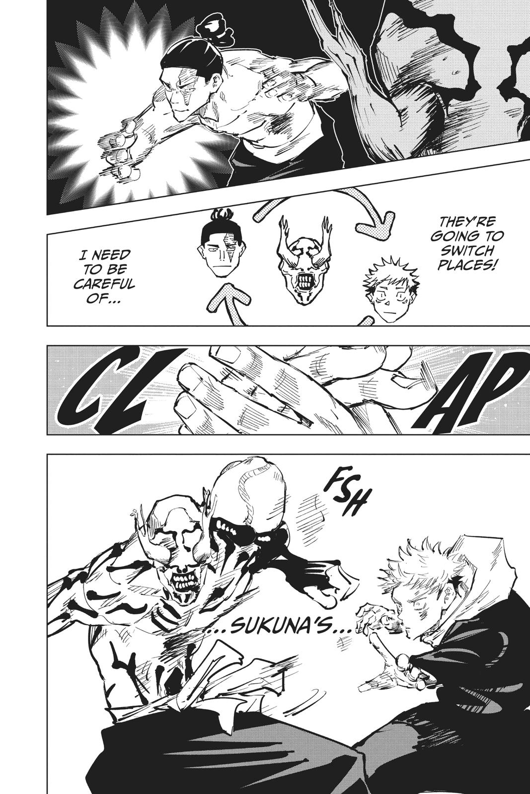 Jujutsu Kaisen Manga Chapter 50 page 17 - Feeling scene