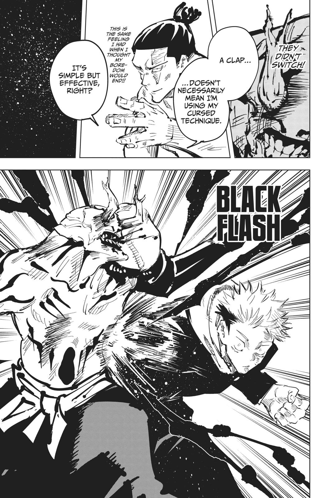 Jujutsu Kaisen Manga Chapter 50 page 18 - Feeling scene