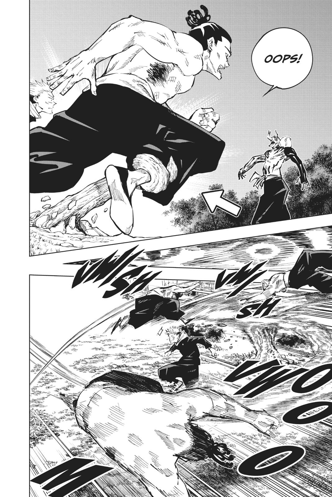 Jujutsu Kaisen Manga Chapter 50 page 6 - Feeling scene
