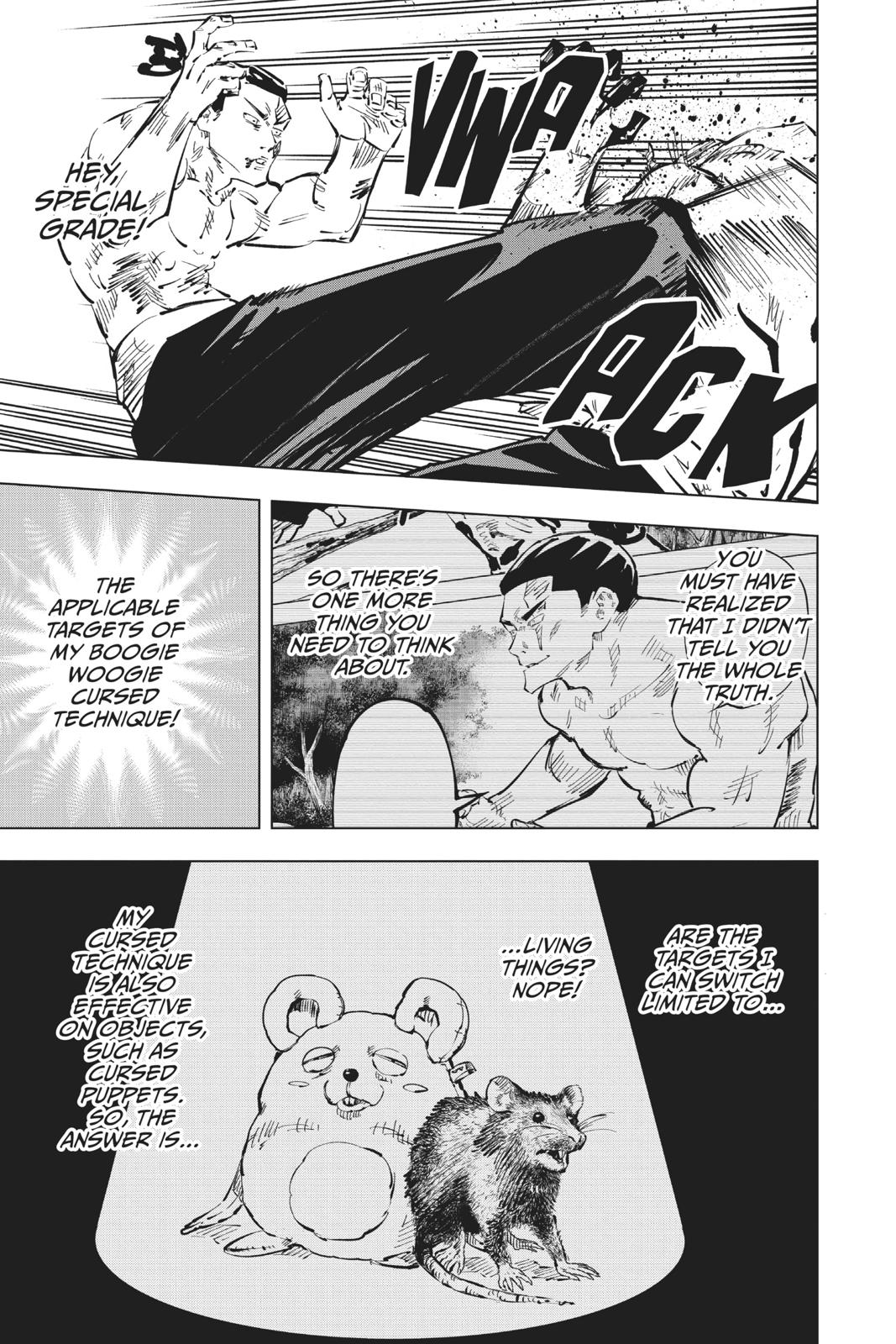 Jujutsu Kaisen Manga Chapter 51 page 10 - A Flower Offering scene