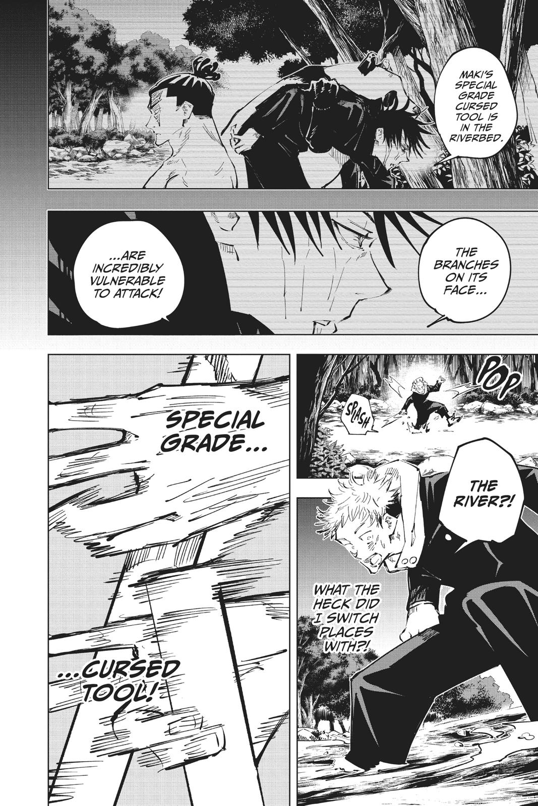 Jujutsu Kaisen Manga Chapter 51 page 13 - A Flower Offering scene