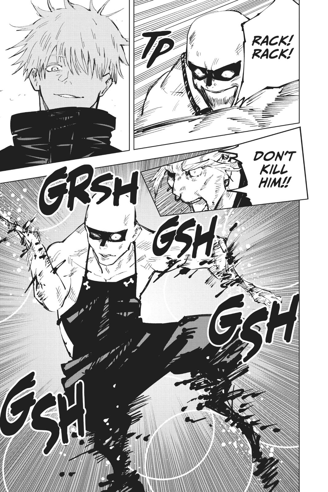 Jujutsu Kaisen Manga Chapter 52 page 12 - Nonstandard scene
