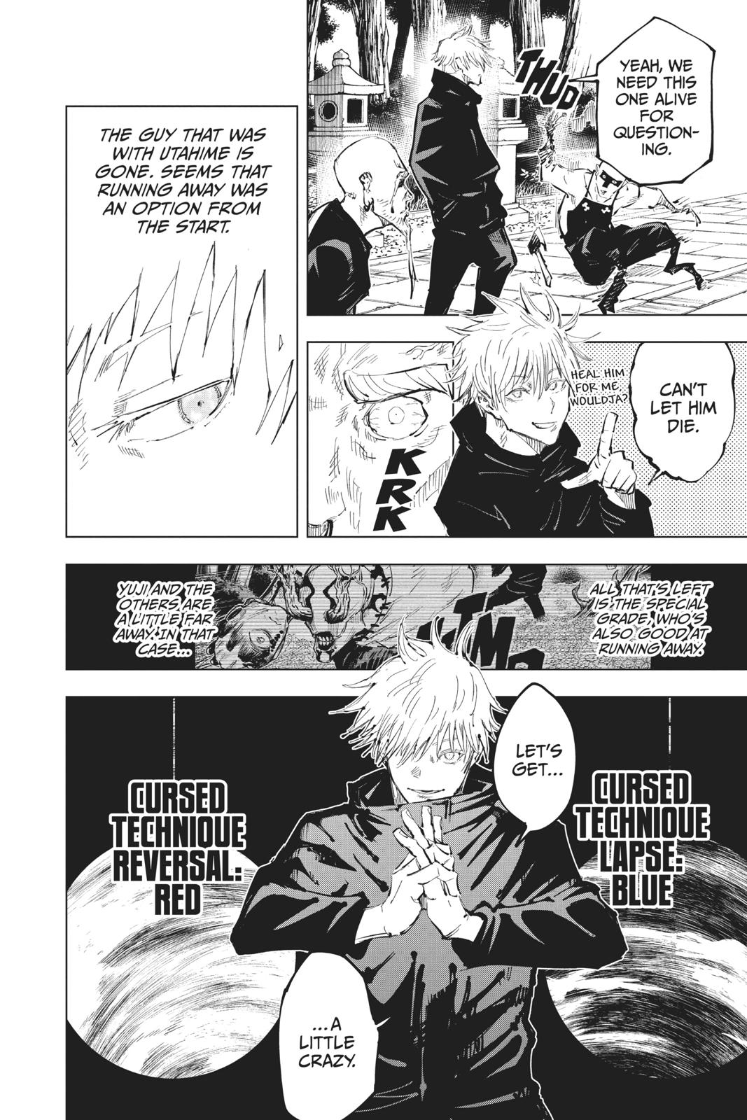 Jujutsu Kaisen Manga Chapter 52 page 13 - Nonstandard scene