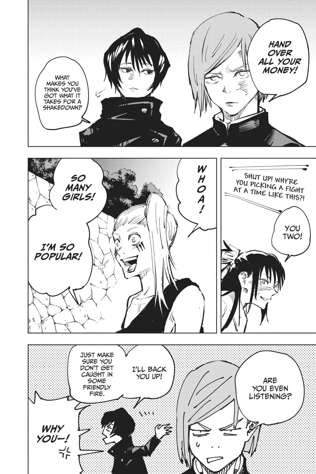 Jujutsu Kaisen Manga Chapter 52 page 8 - Nonstandard scene