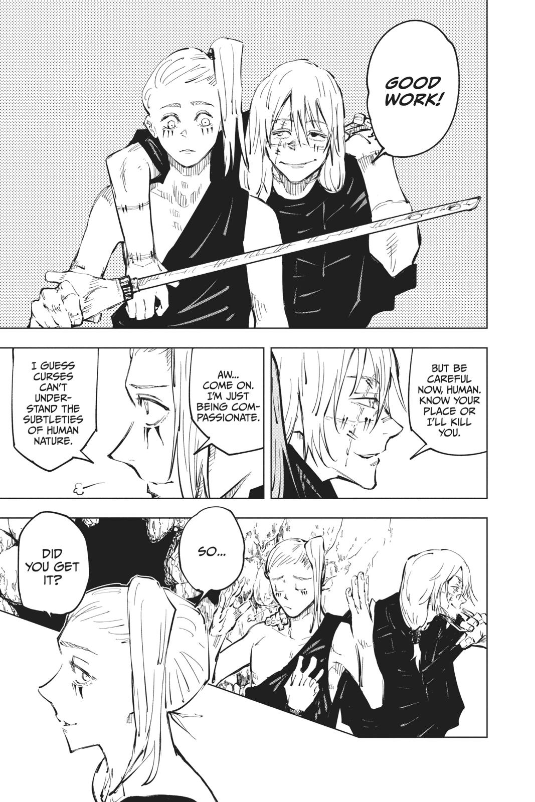 Jujutsu Kaisen Manga Chapter 53 page 9 - Completion scene