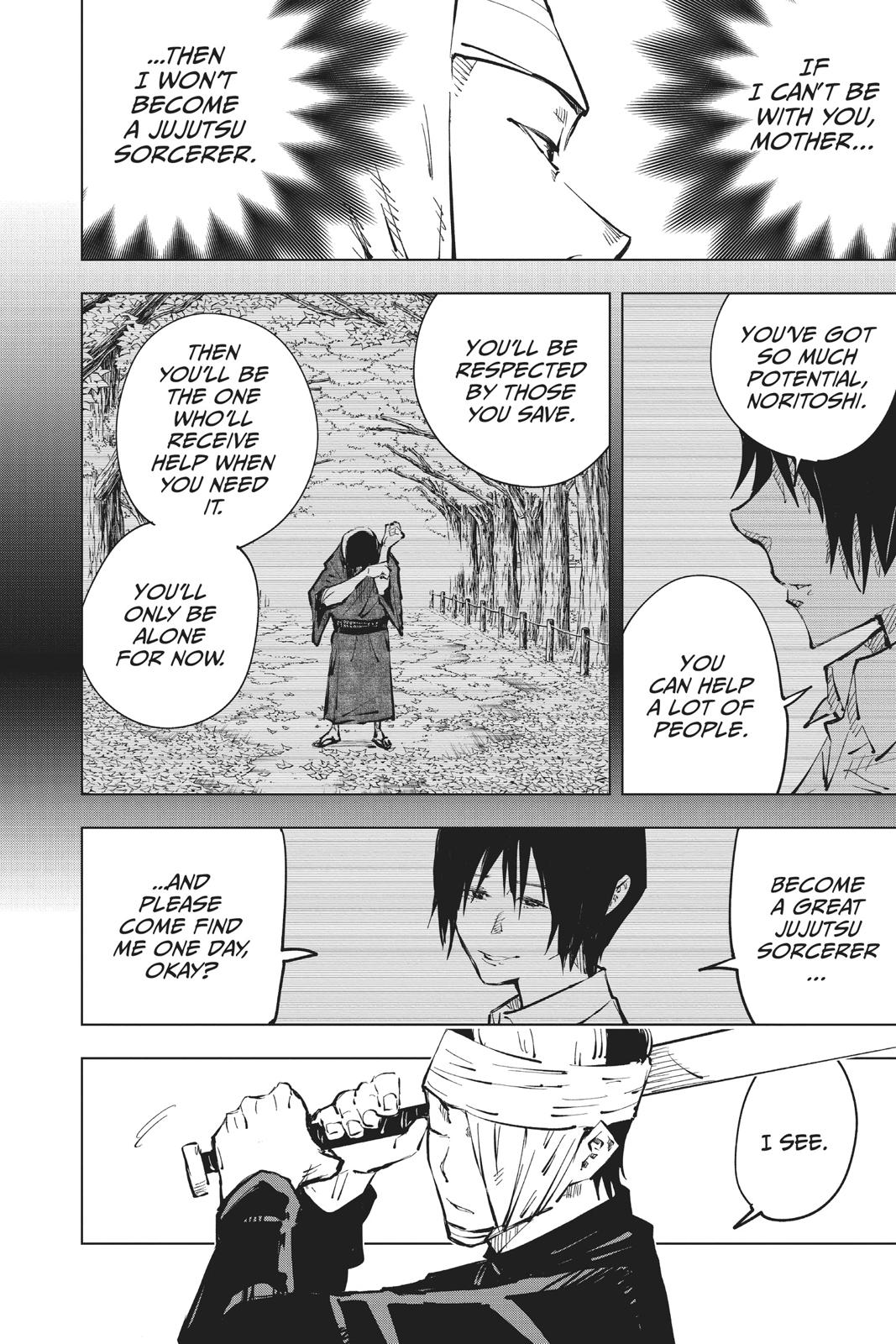 Jujutsu Kaisen Manga Chapter 54 page 8 - Jujutsu Koshien scene