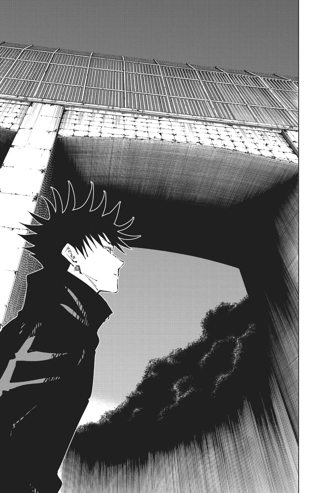 Jujutsu Kaisen Manga Chapter 56 page 16 - The Origin of Obedience, Part 2 scene