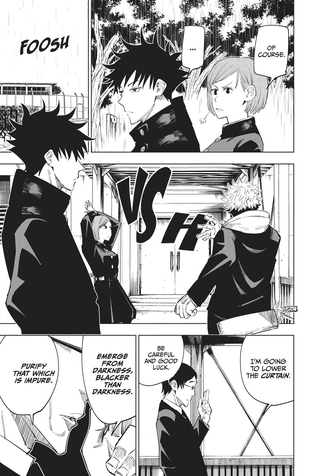 Jujutsu Kaisen Manga Chapter 6 page 5 - Fearsome Womb scene