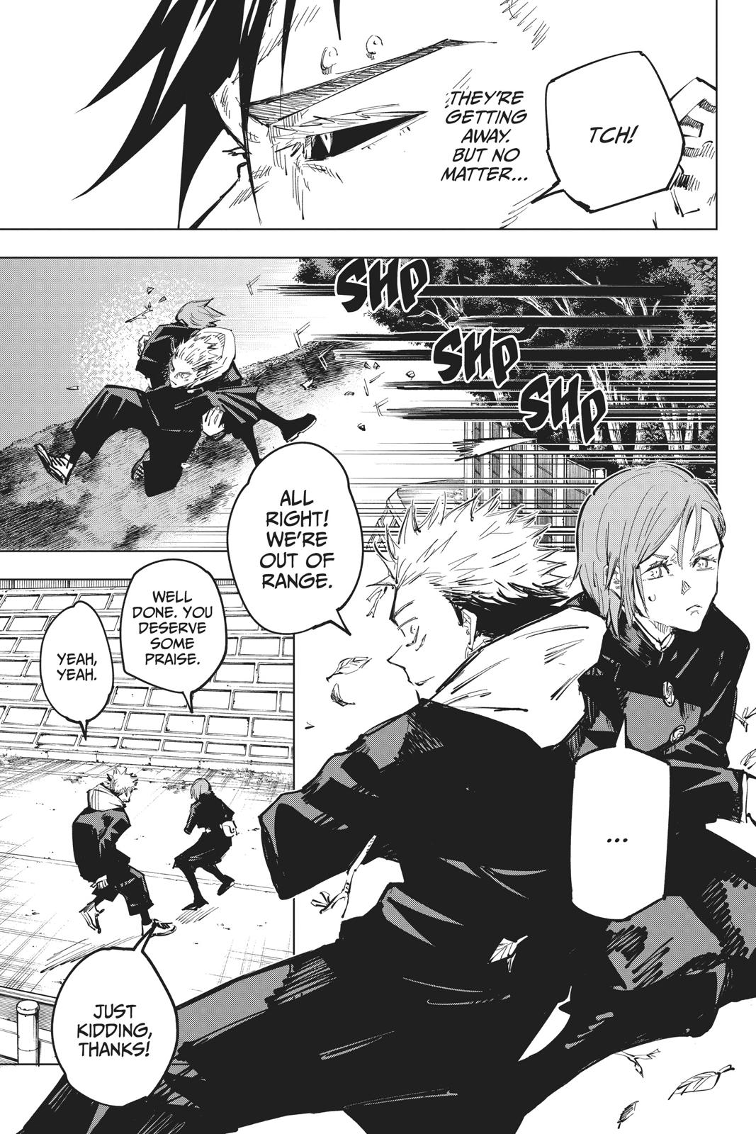 Jujutsu Kaisen Manga Chapter 60 page 7 - The Origin of Obedience, Part 6 scene