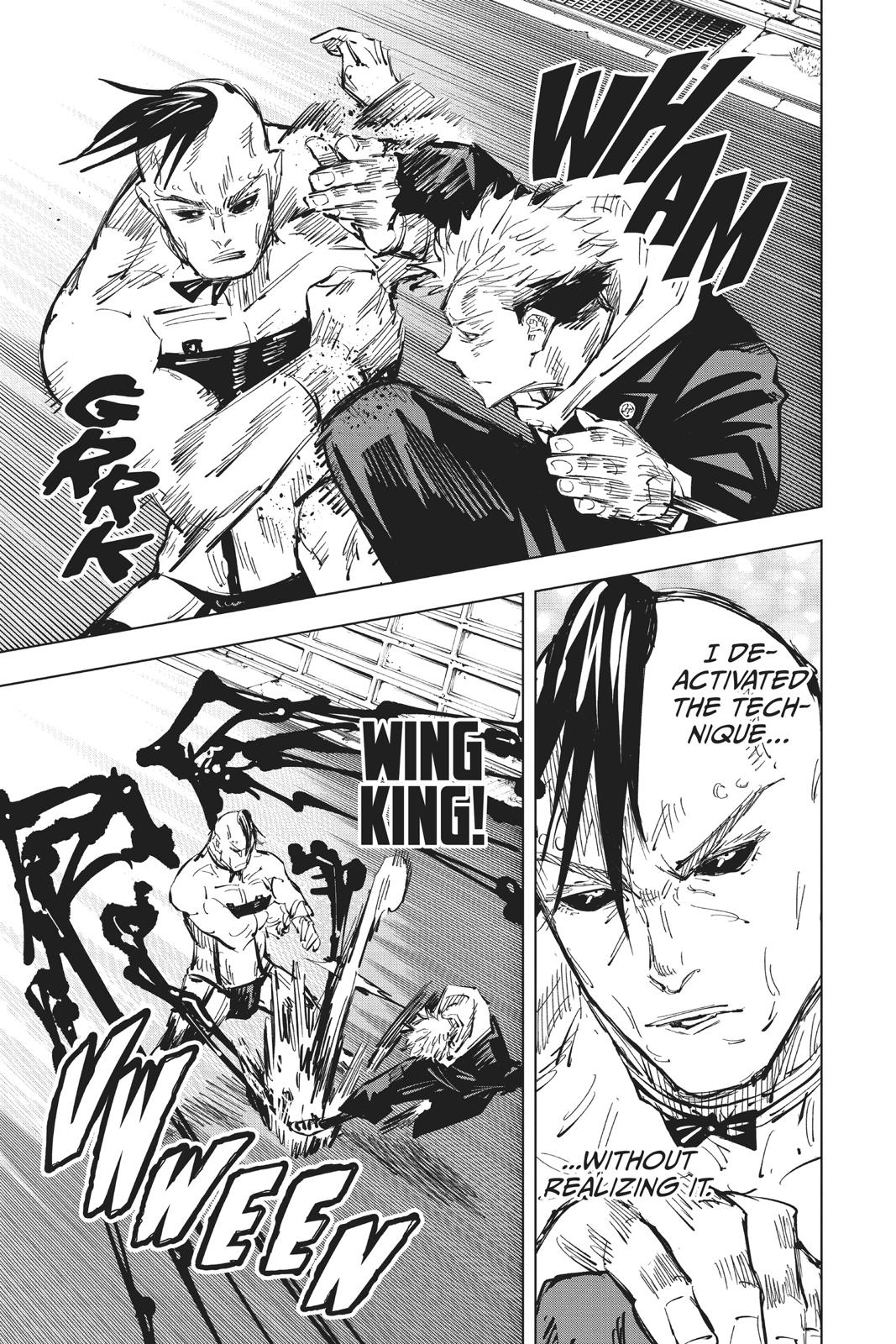 Jujutsu Kaisen Manga Chapter 61 page 10 - The Origin of Obedience, Part 7 scene