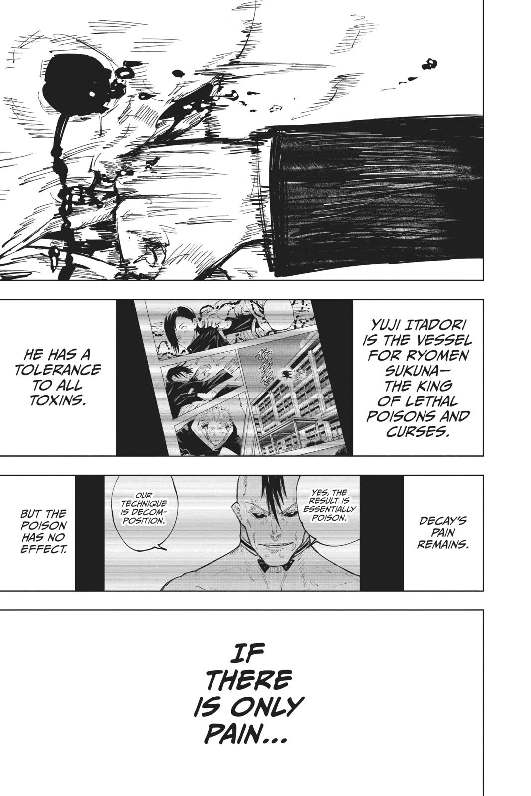 Jujutsu Kaisen Manga Chapter 61 page 5 - The Origin of Obedience, Part 7 scene