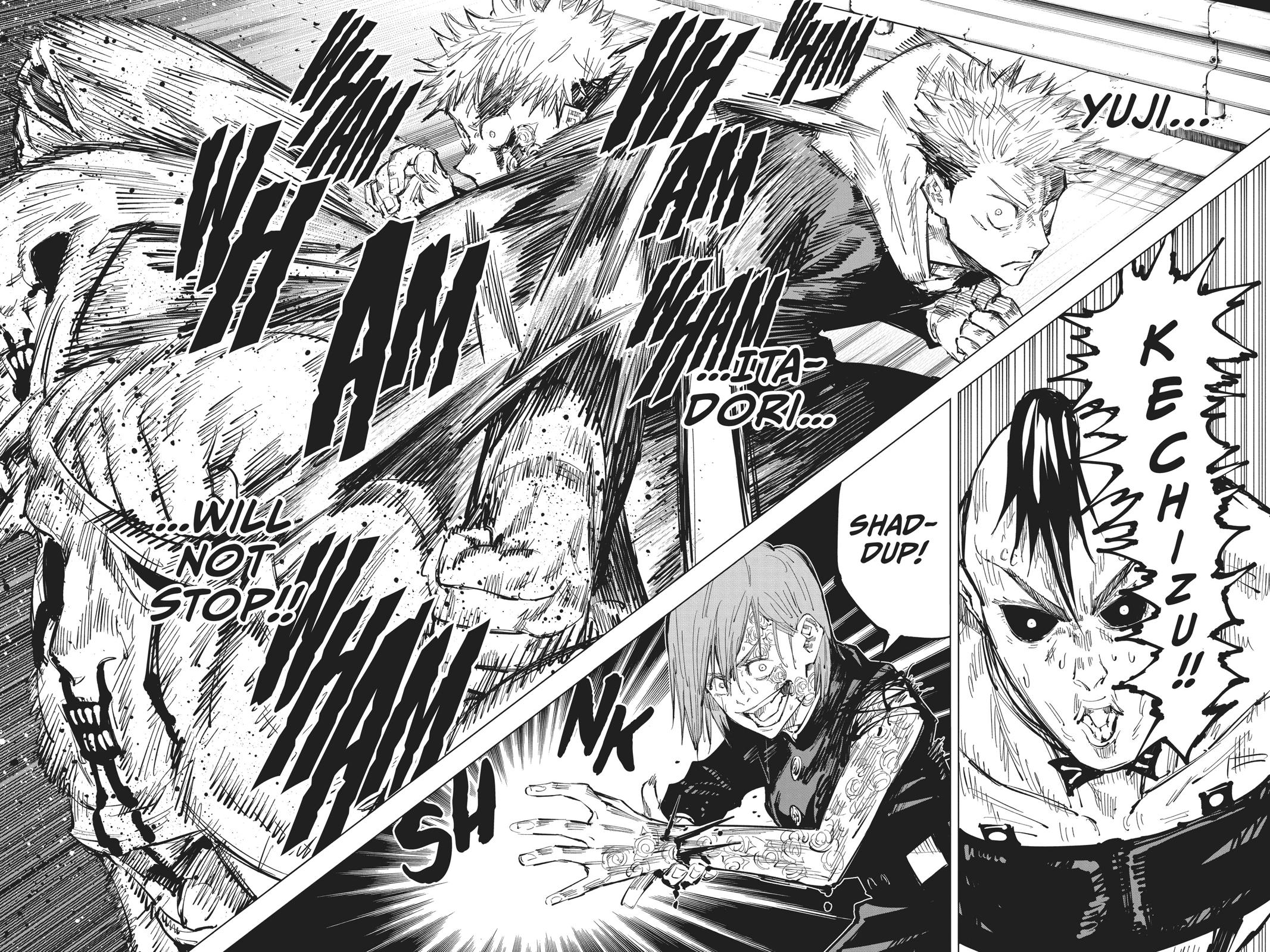 Jujutsu Kaisen Manga Chapter 61 page 6 - The Origin of Obedience, Part 7 scene