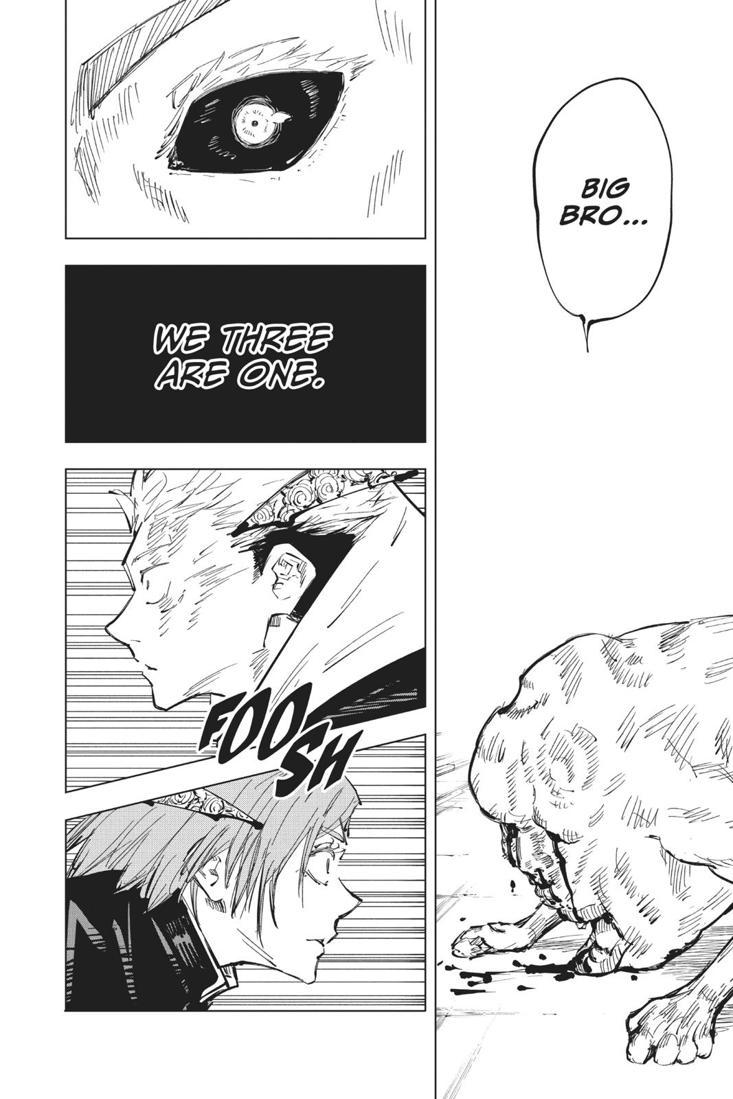Jujutsu Kaisen Manga Chapter 61 page 9 - The Origin of Obedience, Part 7 scene