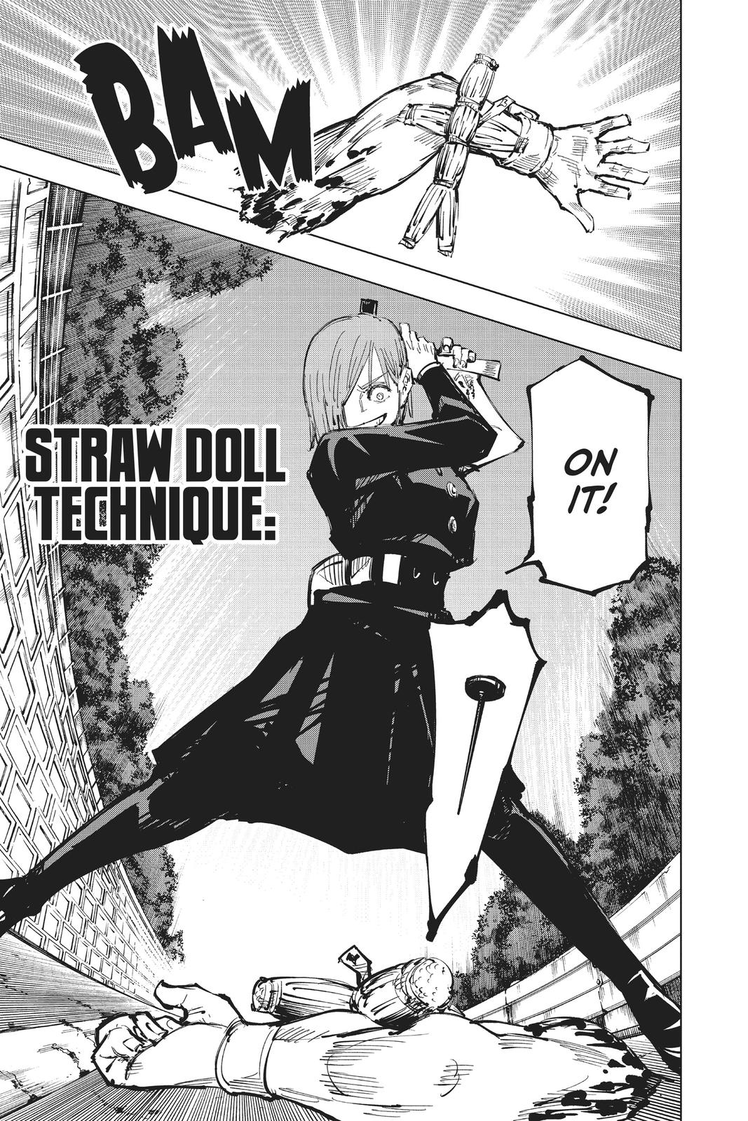 Jujutsu Kaisen Manga Chapter 62 page 15 - The Origin of Obedience, Part 8 scene