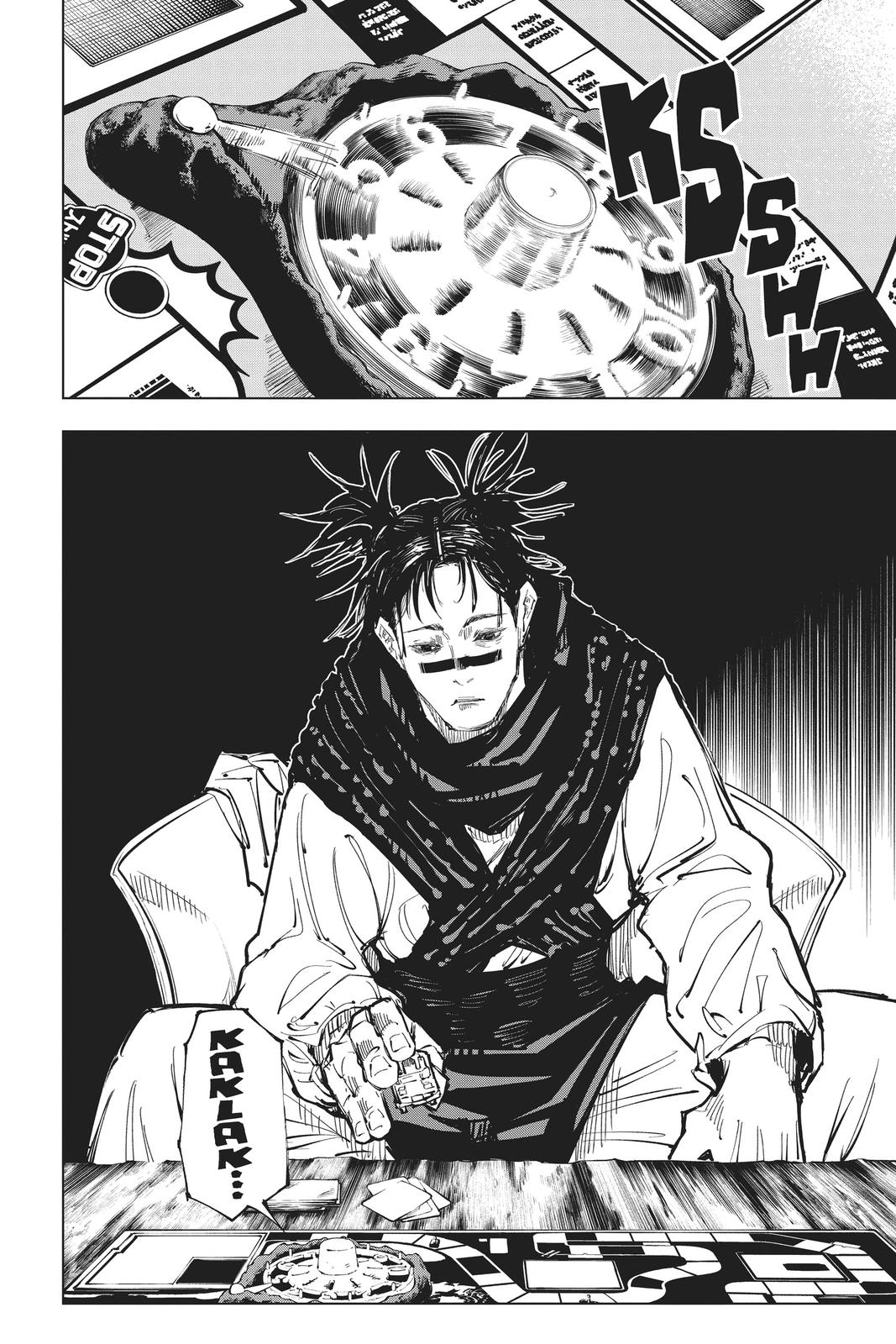 Jujutsu Kaisen Manga Chapter 62 page 21 - The Origin of Obedience, Part 8 scene