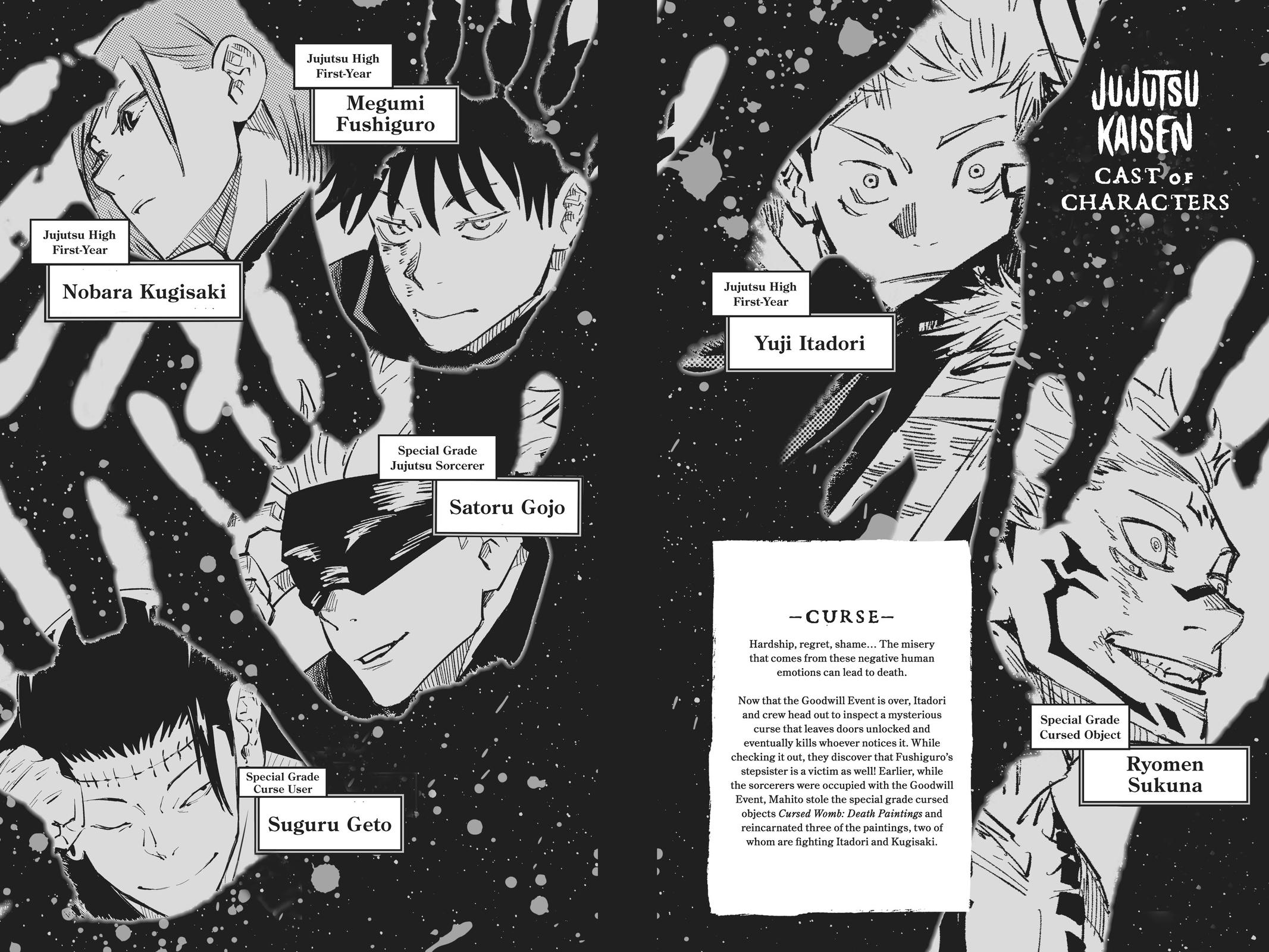 Jujutsu Kaisen Manga Chapter 62 page 5 - The Origin of Obedience, Part 8 scene